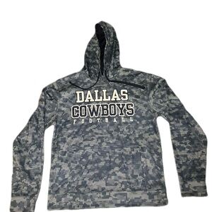NFL Dallas Cowboys Blue Patterned Hoodie